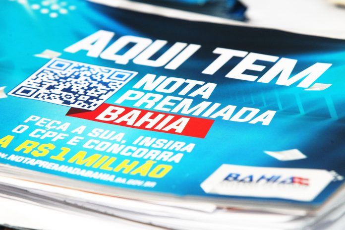 Compras até 31 de maio podem participar do próximo sorteio de R$ 1 milhão do Nota Premiada Bahia