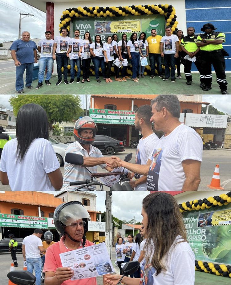 Prefeitura de Santo Estevão promove ações do Maio Amarelo