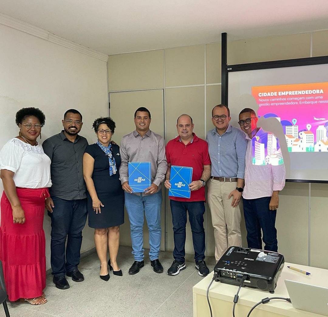 Prefeitos das cidades de Tanquinho e Serra Preta participam de audiência do Projeto Cidade Empreendedora no SEBRAE
