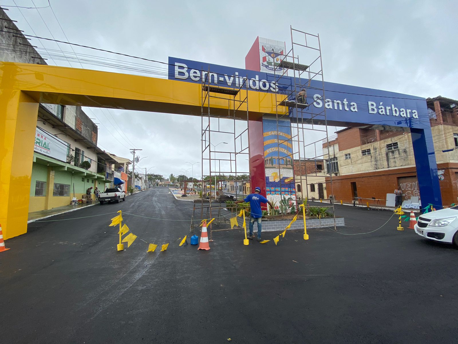 Prefeitura de Santa Bárbara inaugura portal da cidade e praça restaurada nesta quarta-feira (15)