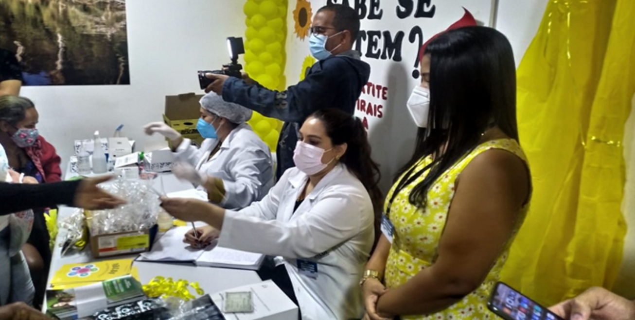Ações de combate às hepatites virais são intensificadas na Policlínica do George Américo