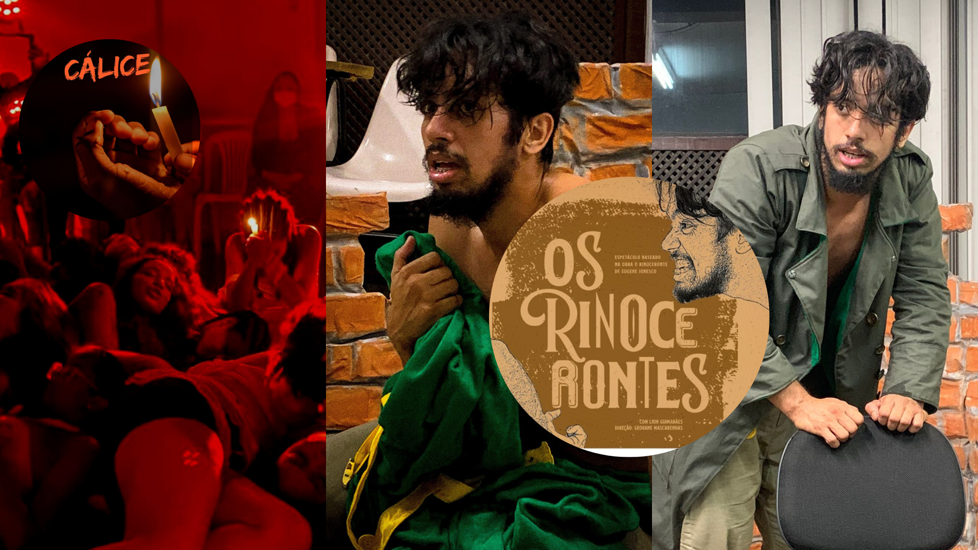 Espetáculo “Os Rinocerontes” estreia nesta sexta-feira no Teatro Amélio Amorim