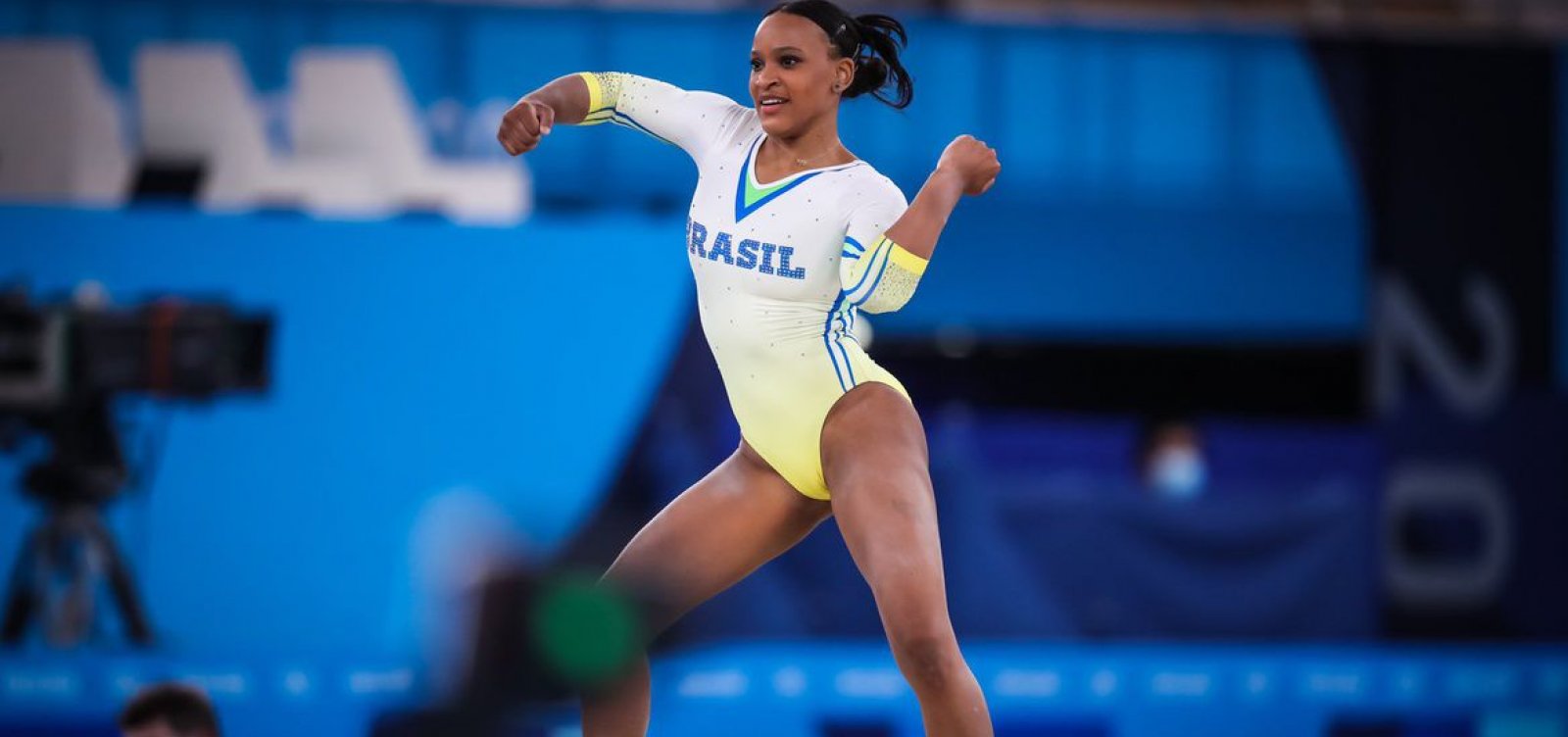 Rebeca Andrade leva medalha de bronze no solo