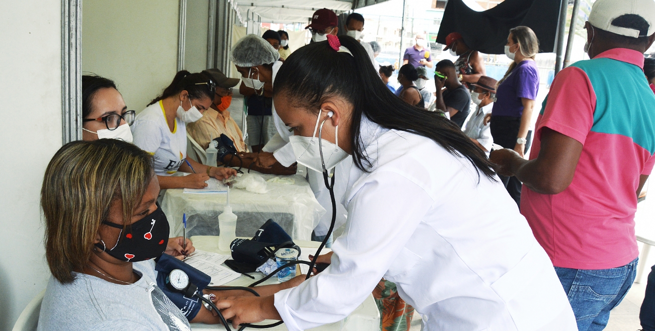 Ação Global de Saúde no George Américo prestou mais de 700 serviços