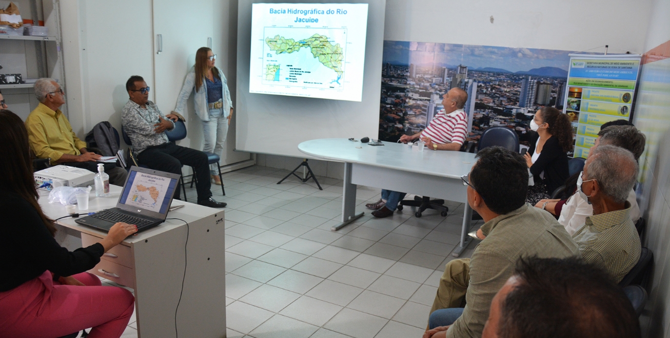 Secretaria de Meio Ambiente implanta fórum para promover discussões sobre o Rio Jacuípe