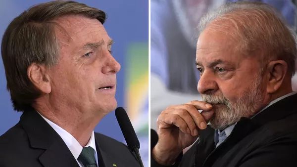 IPEC: Lula oscila positivamente e aumenta distância para Bolsonaro no 1º turno