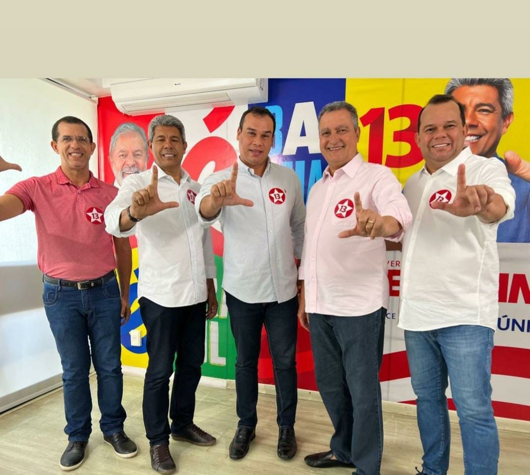 Prefeito Klei Lima e o ex-prefeito Paim da Farmácia reafirmam apoio ao time de Rui Costa