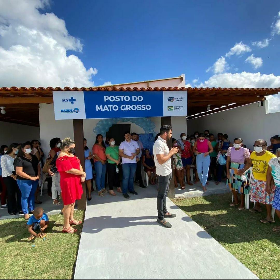 Prefeitura de Conceição da Feia entrega mais um posto de saúde à população