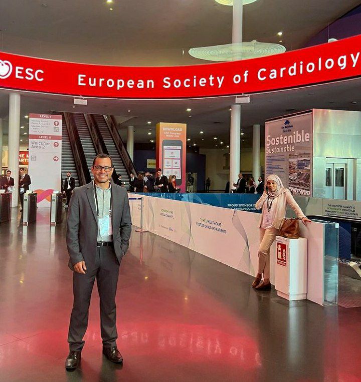 Cardiologista feirense participa do Congresso Europeu de Cardiologia em Barcelona