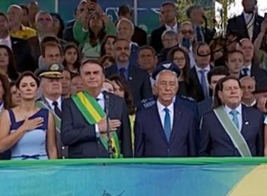 Bolsonaro participa de desfile de 7 de Setembro em Brasília