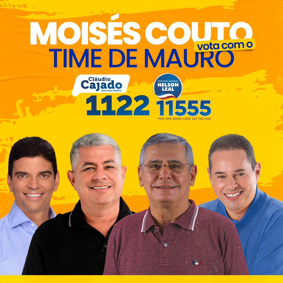 Moises Couto anuncia apoio aos candidatos do prefeito Mauro Vieira para as eleições 2022