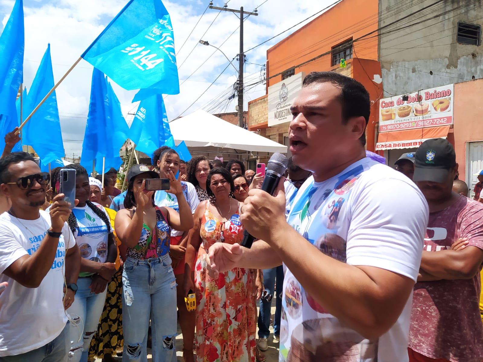 Prefeito Klei Lima anuncia pavimentação asfáltica nas ruas do centro de Coração de Maria