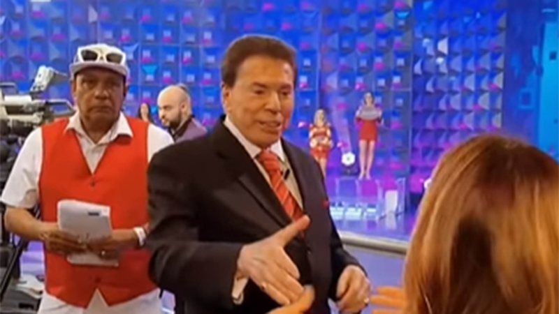 Após rumores de aposentadoria, Silvio Santos volta a gravar programa no SBT e internautas reagem