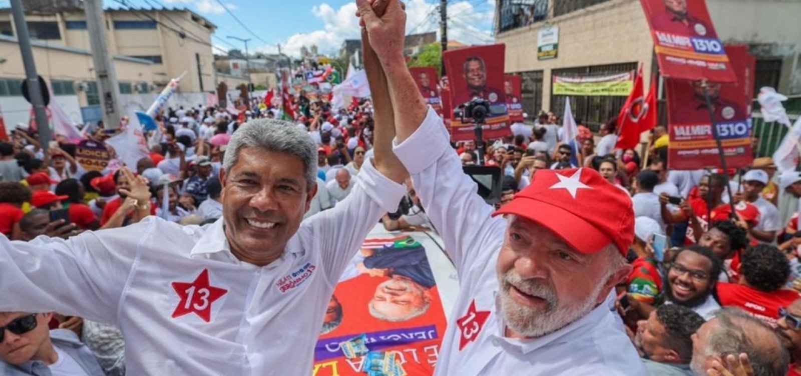 Lula é confirmado em caminhada com Jerônimo nesta quarta em Salvador