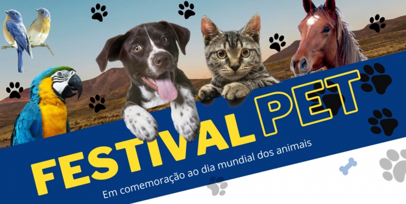 Festival Pet promove palestras e serviços de saúde animal neste sábado