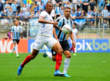 Bahia sai na frente, mas cede empate para o Grêmio fora de casa