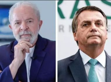 CNT/MDA: Lula tem 48,3% dos votos válidos; Bolsonaro registra 39,7%