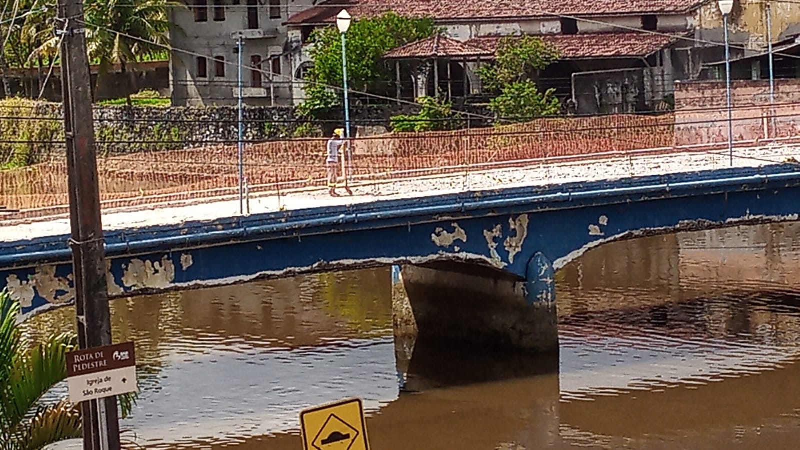 Vereadores alertam risco de tragédia na liberação de ponte na cidade de Nazaré, na Bahia