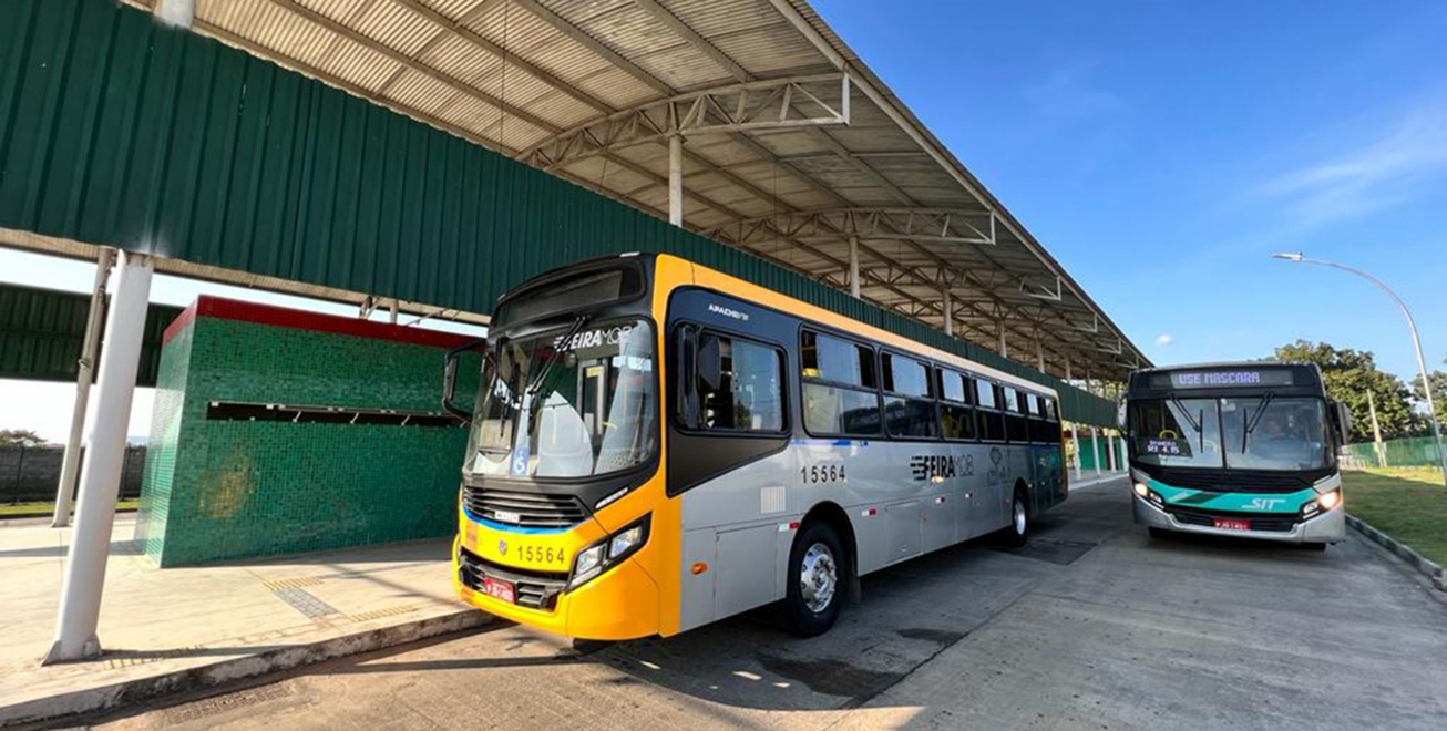 Mais 78 ônibus reforçam o transporte público no segundo turno de eleição em Feira