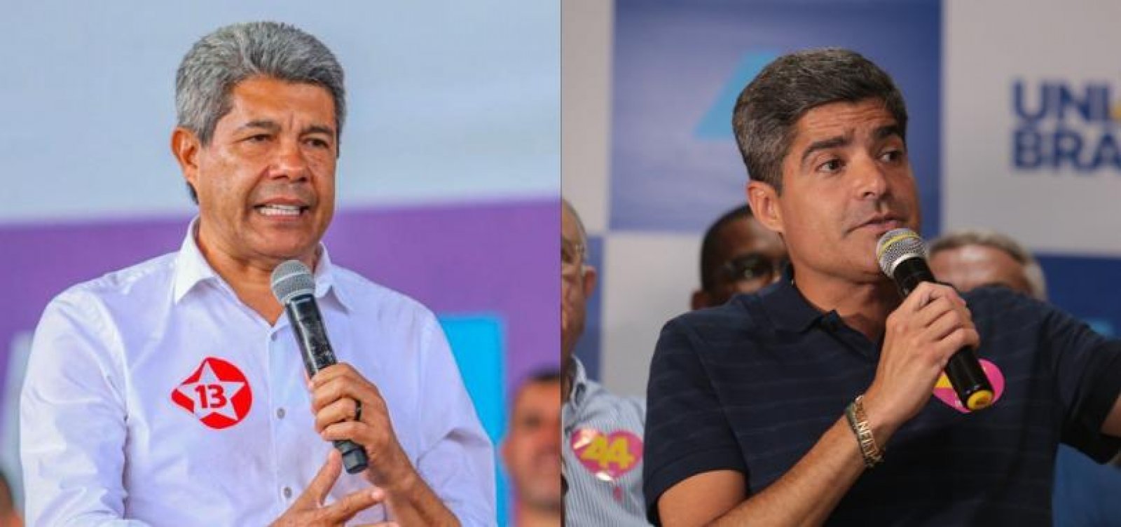 Disputa ao governo da Bahia tem empate técnico entre petista e ACM Neto