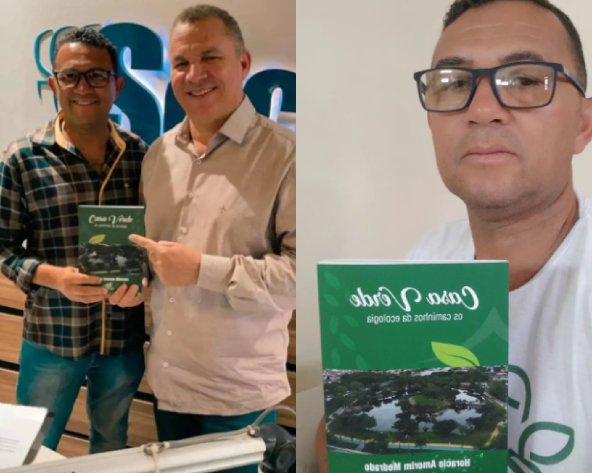 Escritor feirense publica livro sobre sustentabilidade