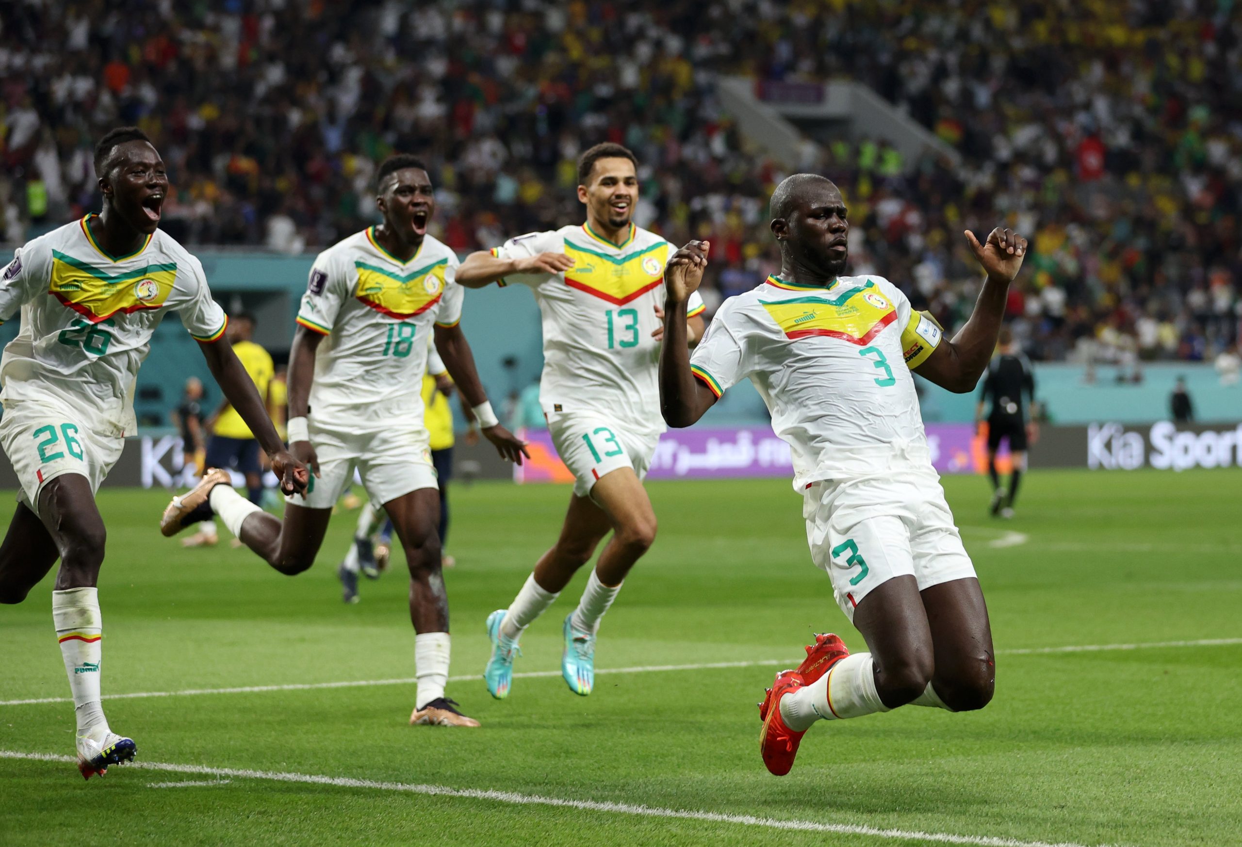 Copa do Mundo: Senegal vence Equador por 2 a 1 e garante vaga nas oitavas de final