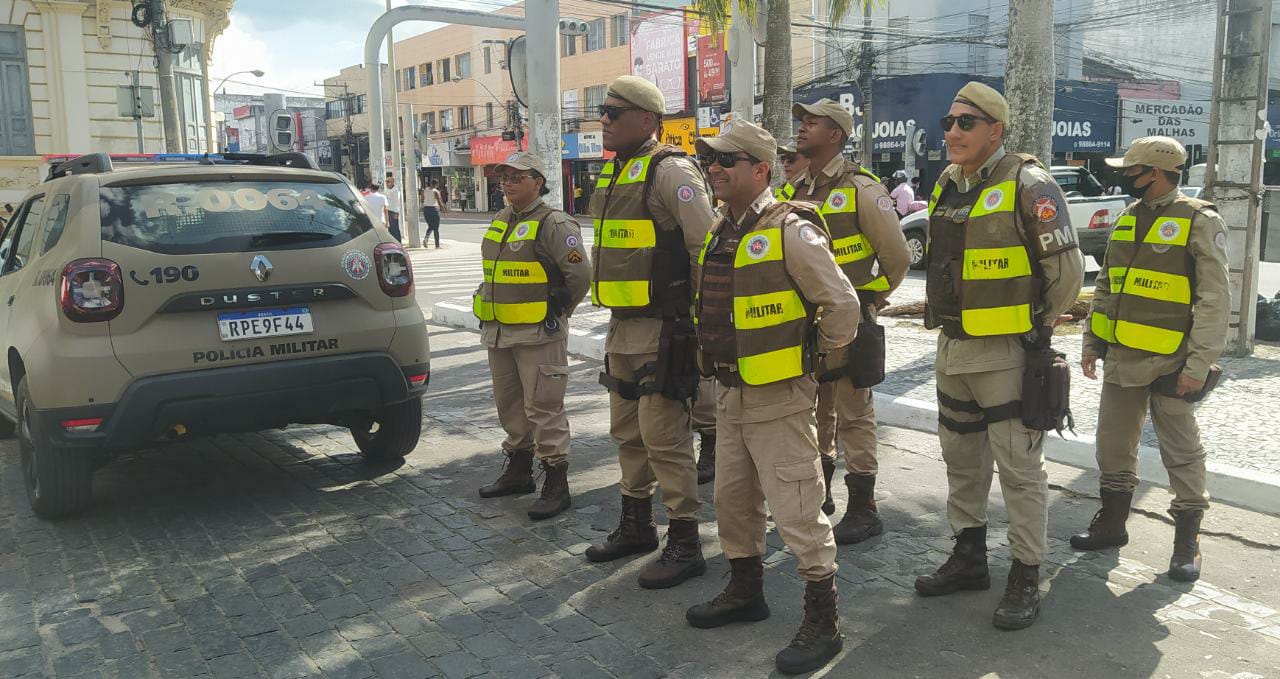 Polícia Militar deflagra Operação Comércio Mais Seguro em Feira de Santana