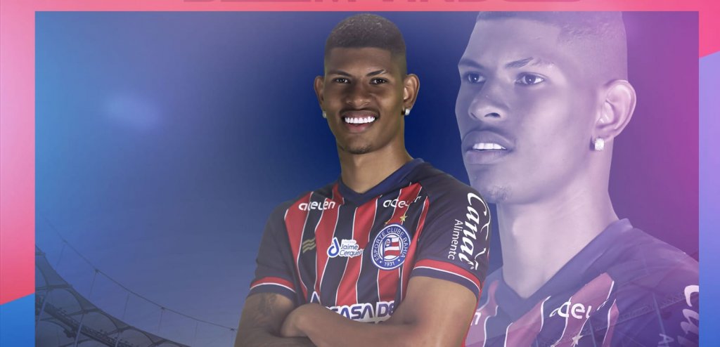 Bahia anuncia o zagueiro Marcos Victor; primeira contratação oficial com o Grupo City