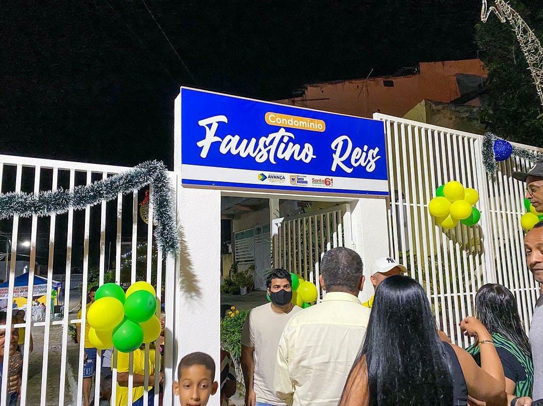 Prefeitura de Santa Bárbara inaugura Condomínio Faustino Reis