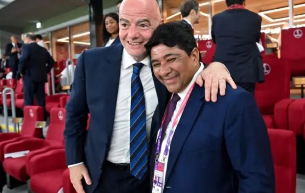 Ednaldo Rodrigues, presidente da CBF, será homenageado pela Fifa no Catar