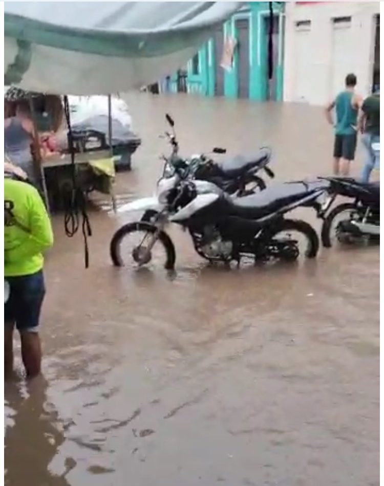 Prefeitura de Cachoeira, no Recôncavo Baiano, decreta situação de emergência por causa das chuvas