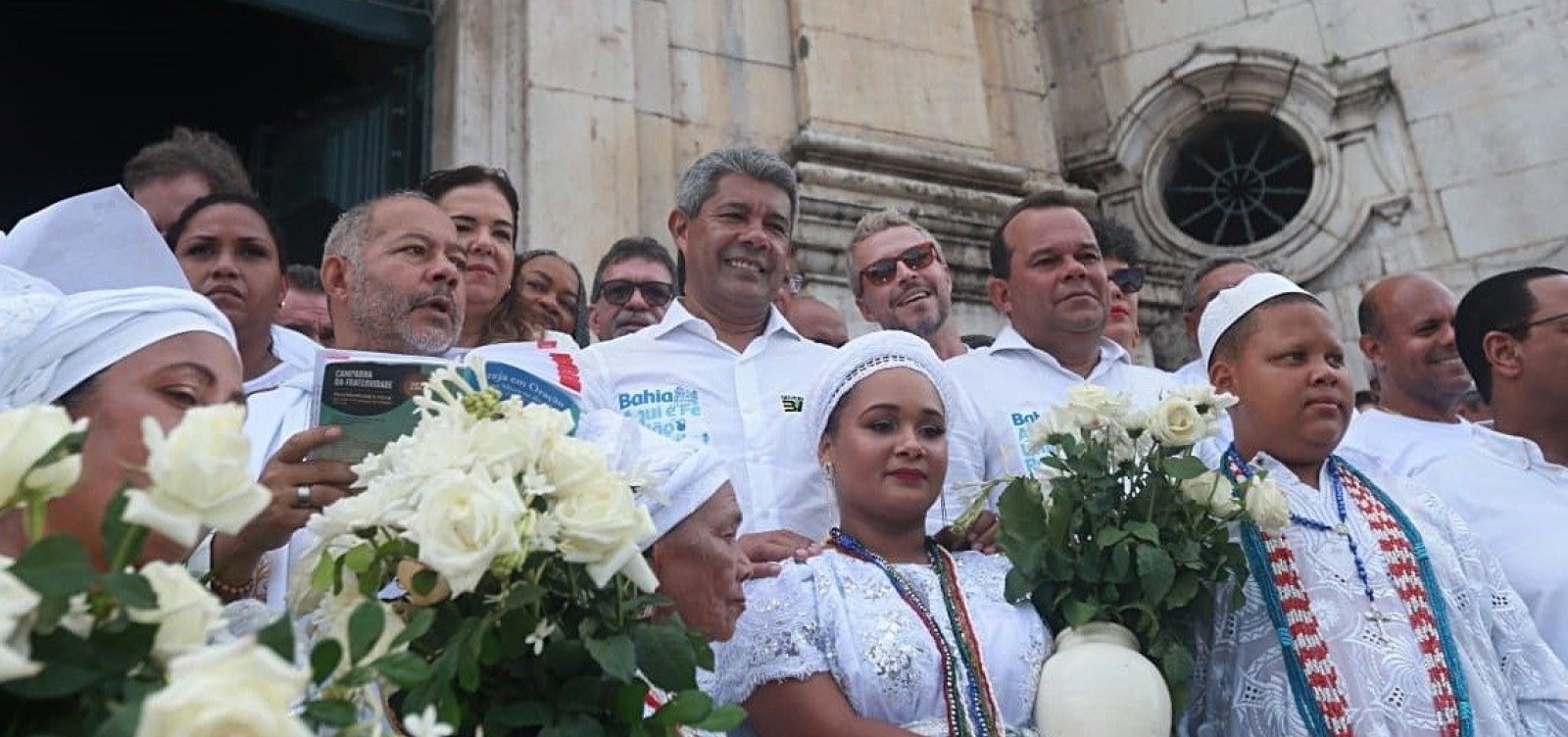 Jerônimo Rodrigues faz sua primeira participação na Festa do Bonfim, como governador da Bahia