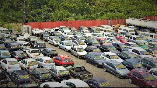 PRF na Bahia realizará leilão com mais de 300 veículos