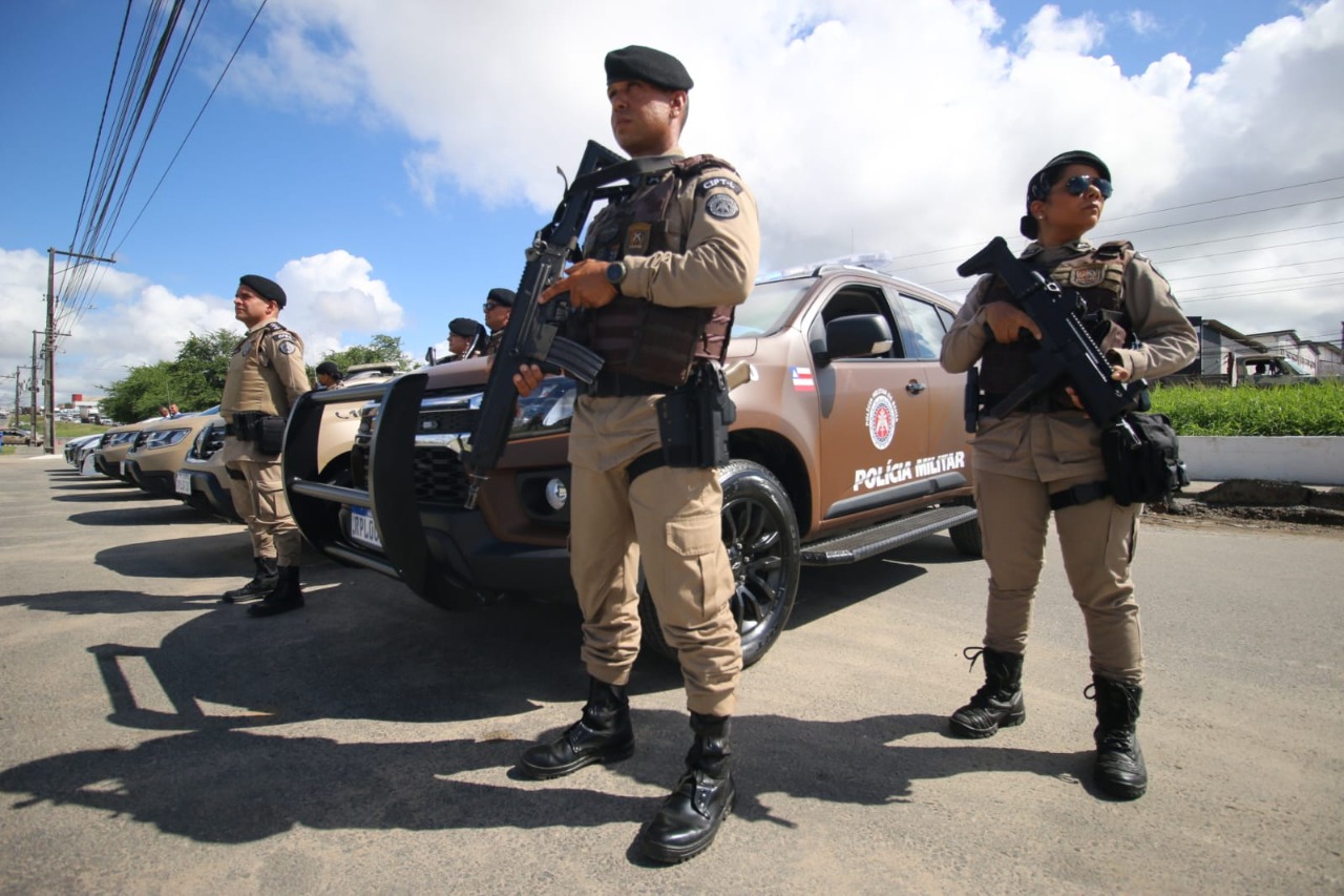 Policiamento ostensivo de Feira de Santana recebe 27 novas viaturas