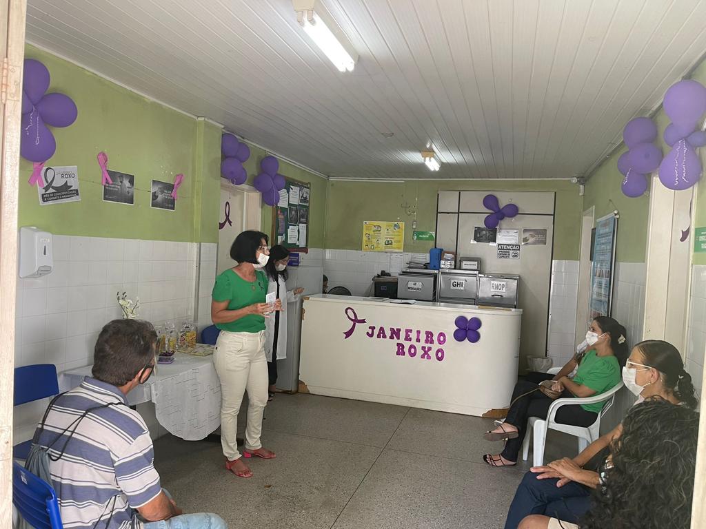 Secretaria de Saúde inicia as ações de conscientização do Janeiro Roxo