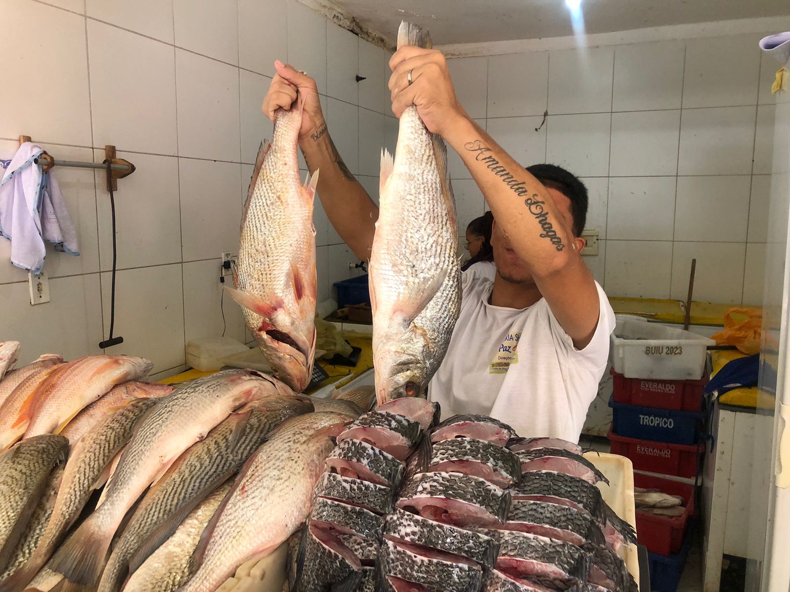 Venda de peixes sobe 20% devido ao início da Quaresma, avaliam comerciantes