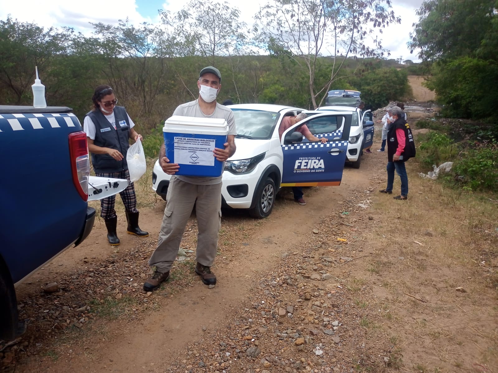 Após detecção de cólera, SEMMAM inicia testagens em lagoas