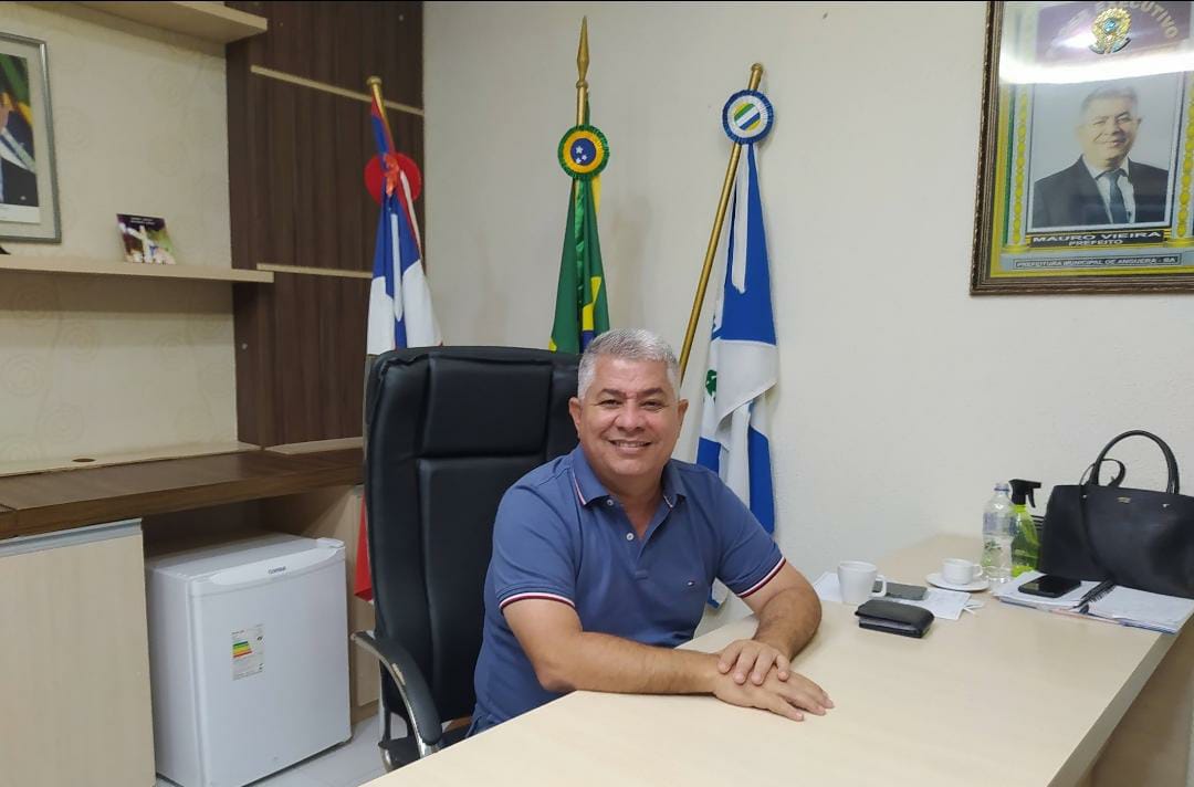 Mauro Vieira está entre os 10 prefeitos mais votados da Bahia nas eleições de 2024