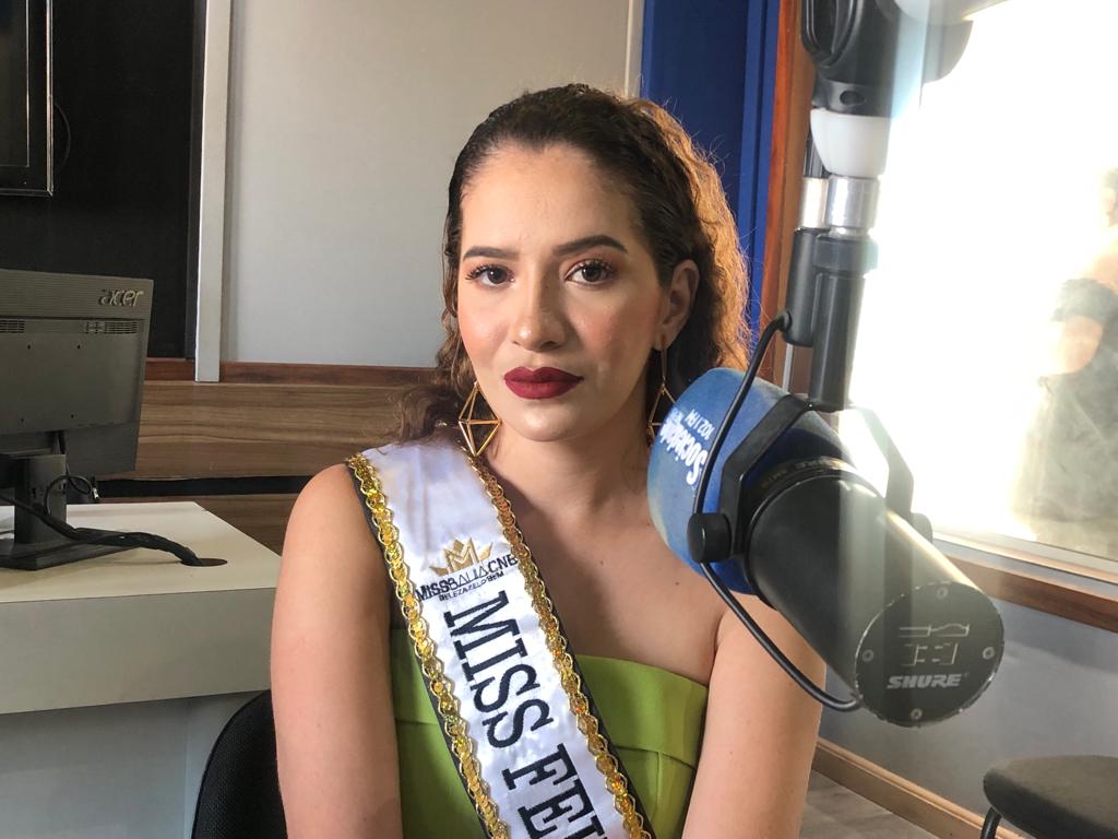 Representante de Feira no Miss Bahia pretende enaltecer cultura local e a causa feminista
