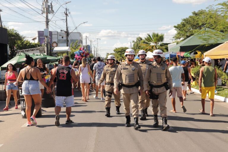 Policiamento aplicado no Esquenta Micareta termina atividades sem ocorrências