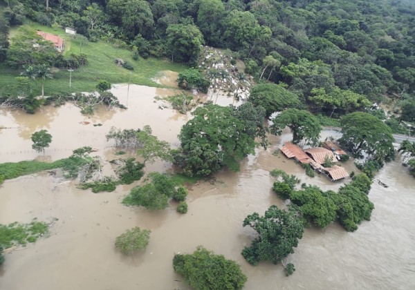 Mais de nove mil pessoas foram afetadas pelas chuvas na Bahia