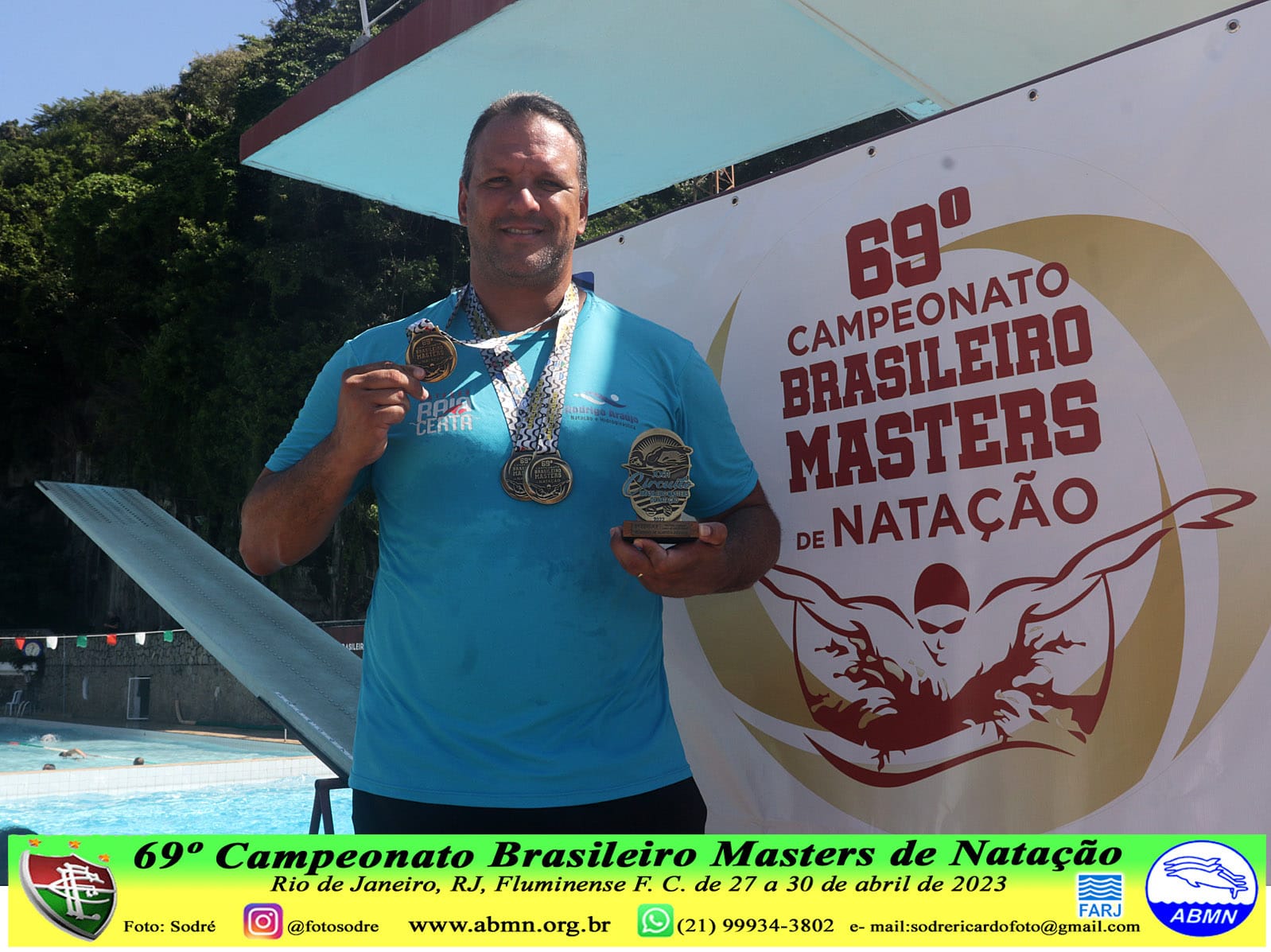 Feirenses conquistam medalhas no Campeonato Brasileiro de Natação