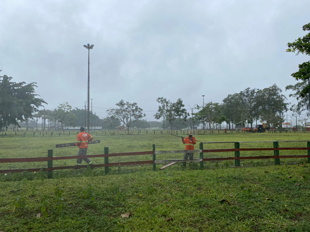 Obras de reforma do Parque de Exposições são iniciadas