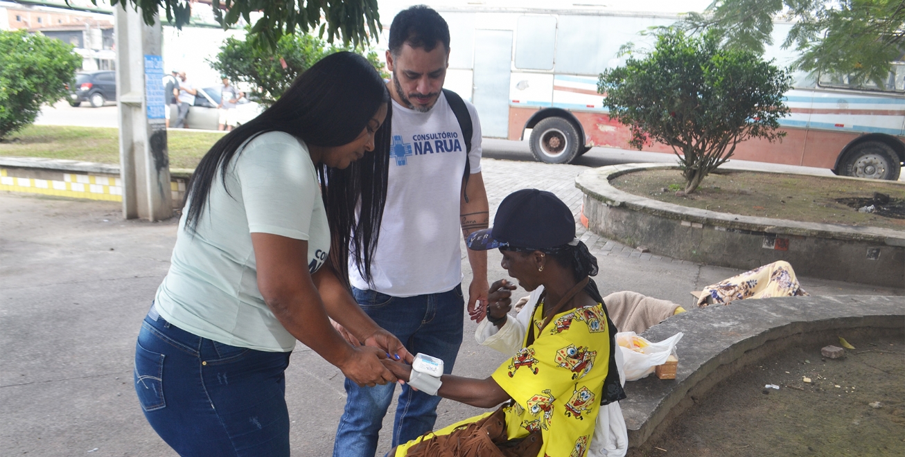 Consultório na Rua leva serviços de saúde para pessoas em situação de vulnerabilidade