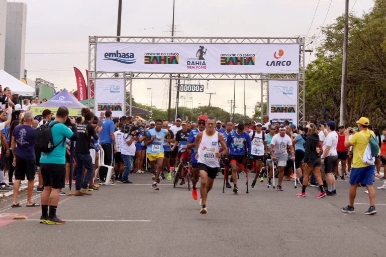 Corrida Bahia Sem Fome arrecada 26 toneladas de alimentos em ação de solidariedade 