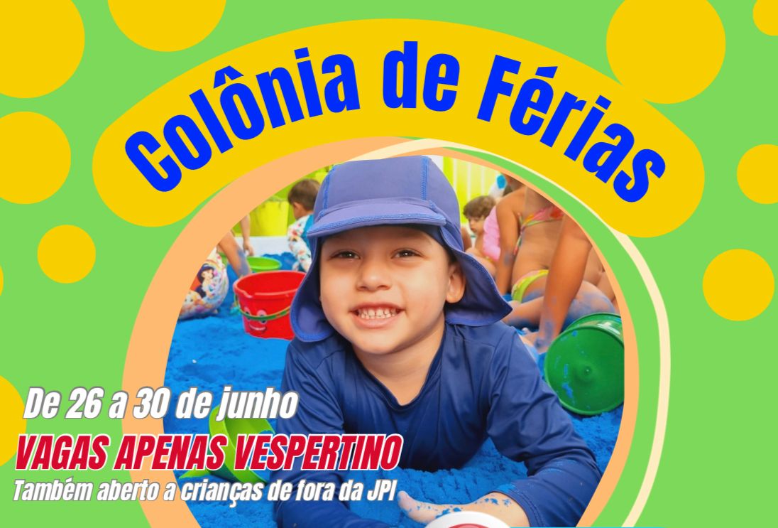 JPI Camp oferece colônia de férias para crianças de 2 a 8 anos