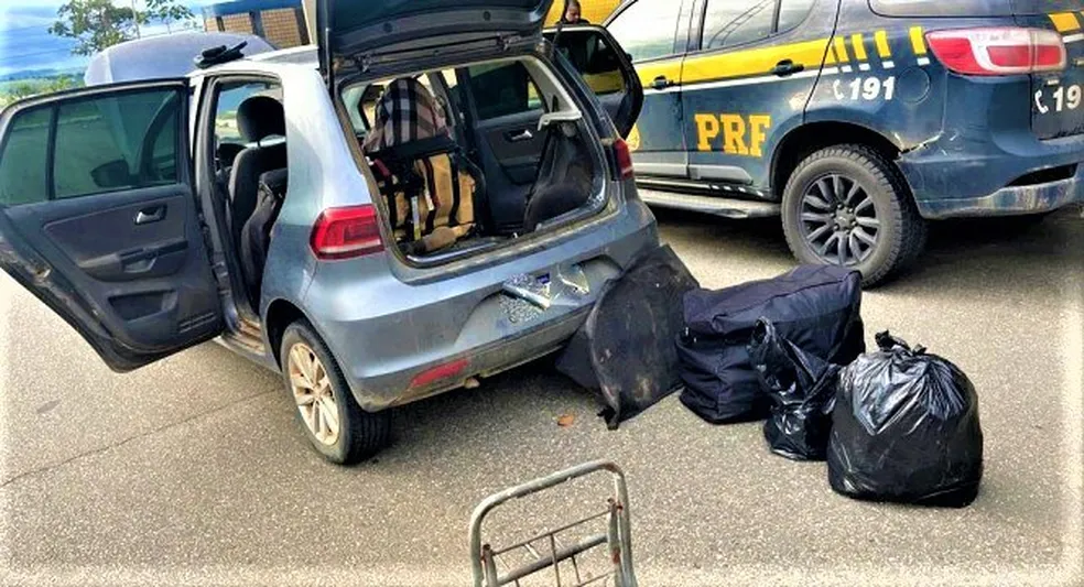 Homem é preso por receptação de carro roubado após alugar veículo com amigo de infância BR-101