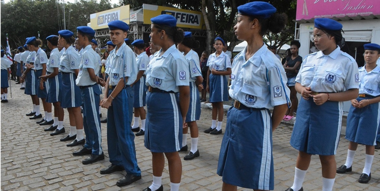 Estudantes da Escola Cívico Militar estreiam na programação do 2 de julho