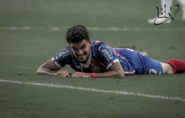 Cauly é vetado pelo DM do Bahia e fica fora de jogo contra o Cuiabá