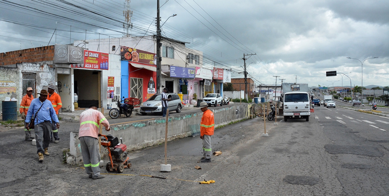 Começa restruturação de contenção da Avenida Rio de Janeiro 